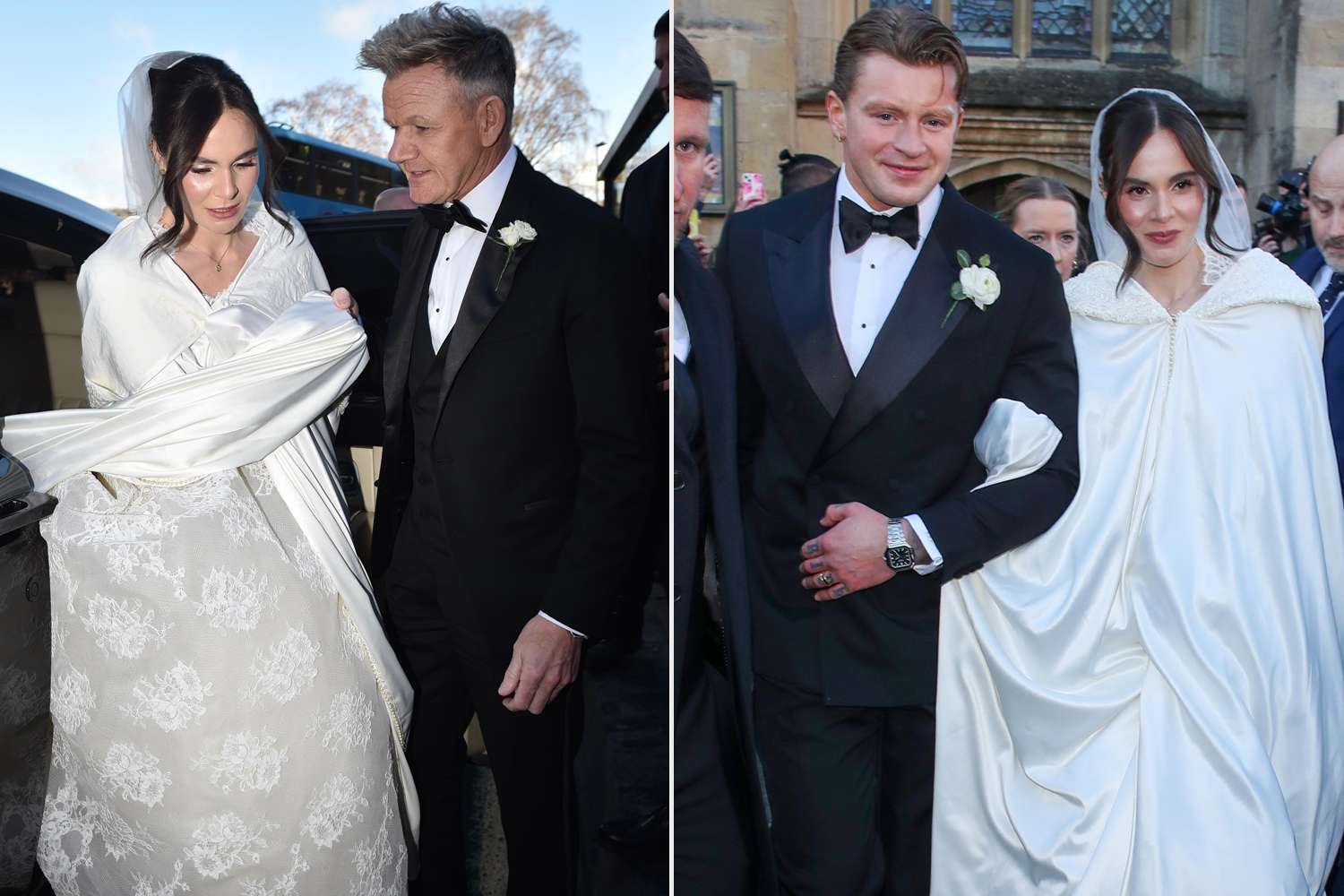 Chef Gordon Ramsay's Touching Father-Daughter Wedding Moment