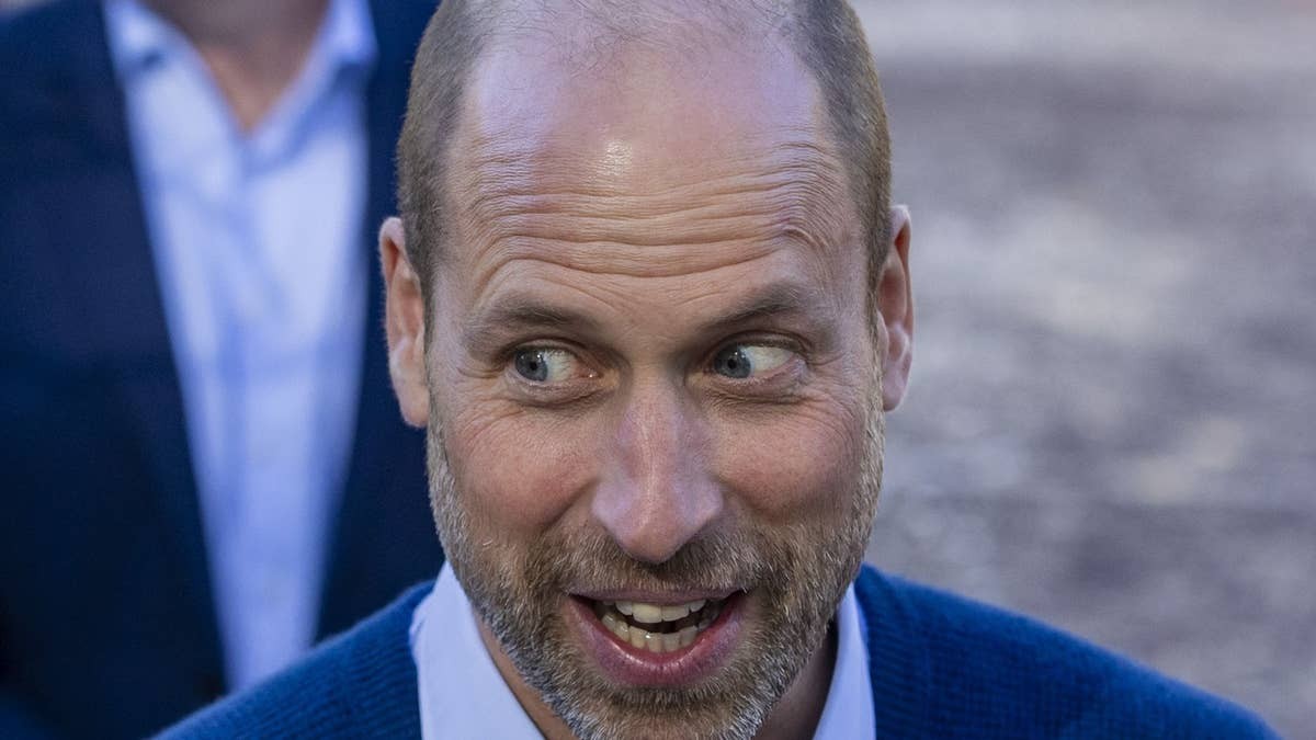 Prince William Politely Declines Kiss From Royal Fan in London